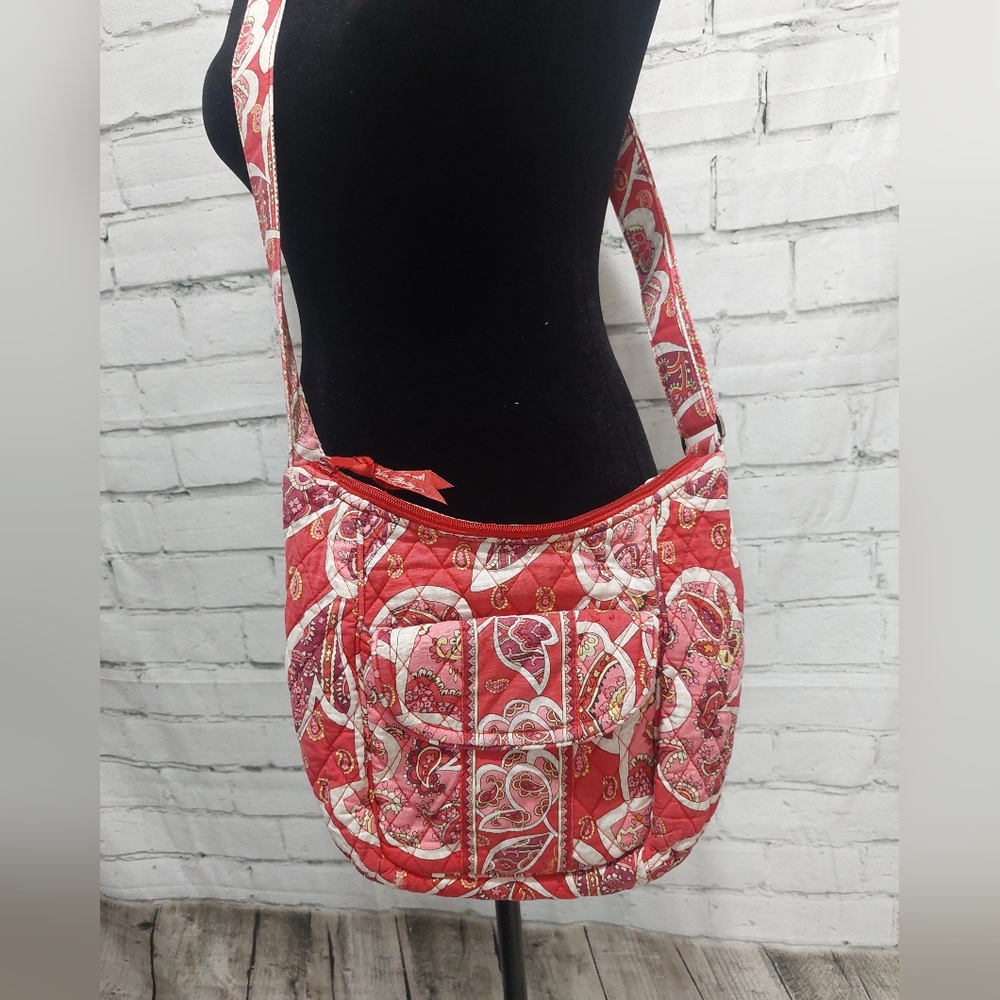 Vera Bradley Retired Pink Adjustable Crossbody - used